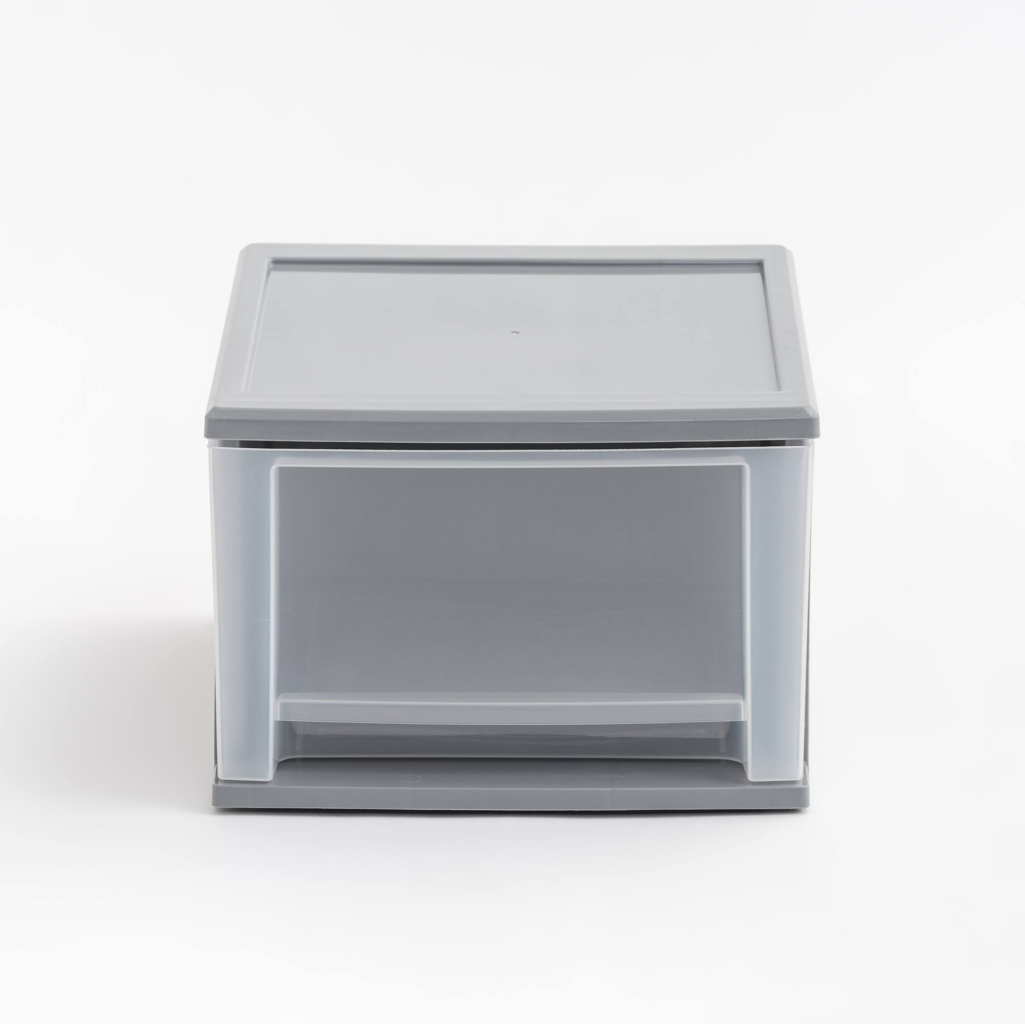 Iris® 17qt. Gray Stacking Drawer, 3 Pack